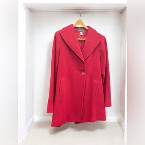 Red Wool Coat from 1Madison